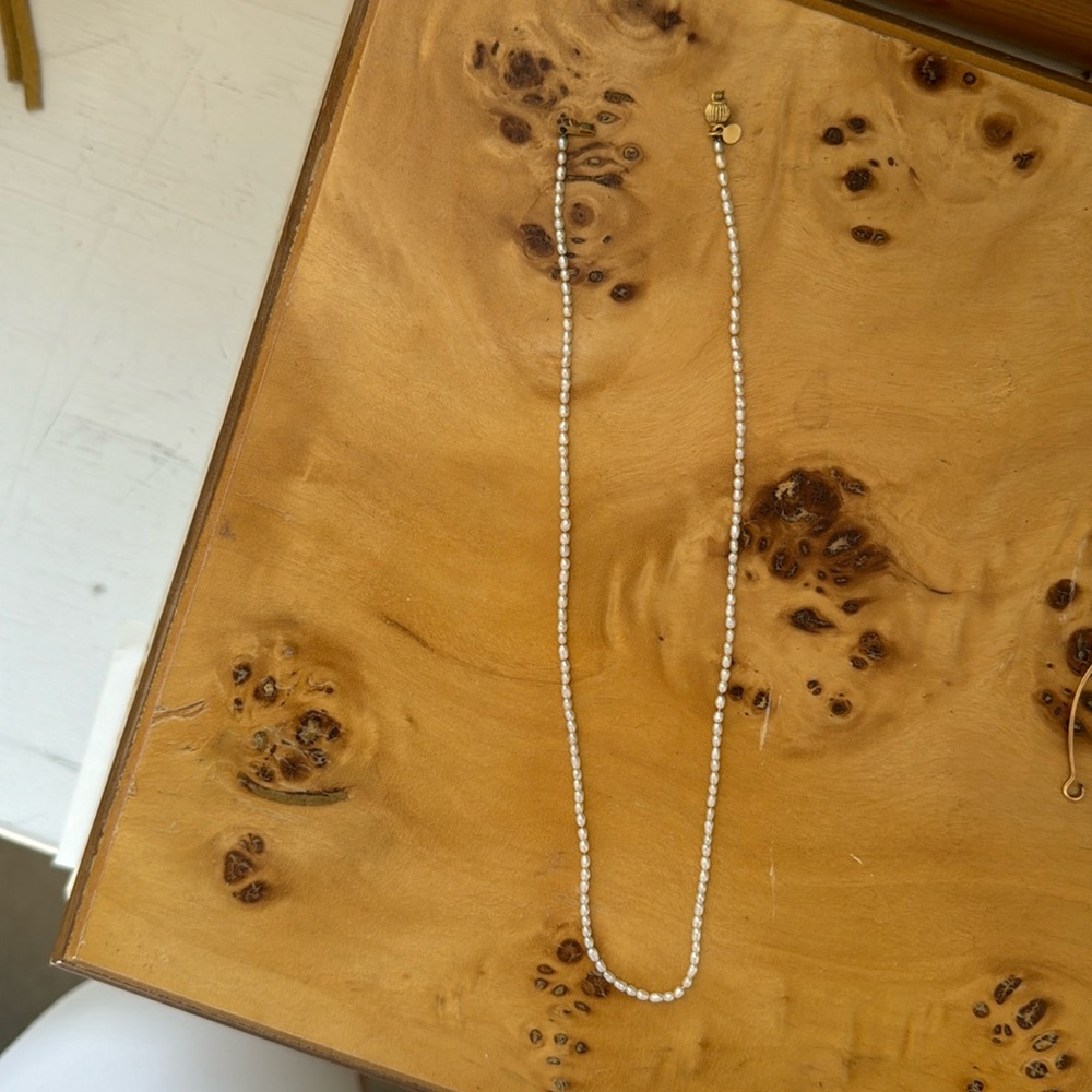 Beatrice Valenzuela rice pearl brujería necklace